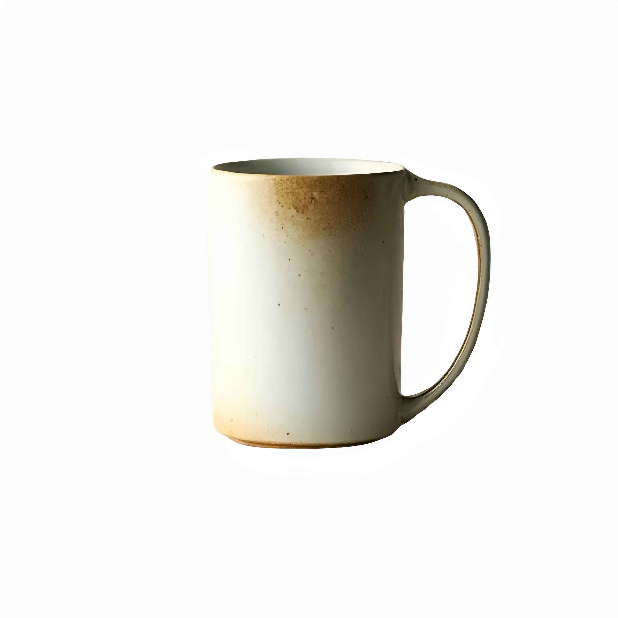 Primitive Soul Ceramic Beer Mug 580ml : Oatmeal White - Seekcase