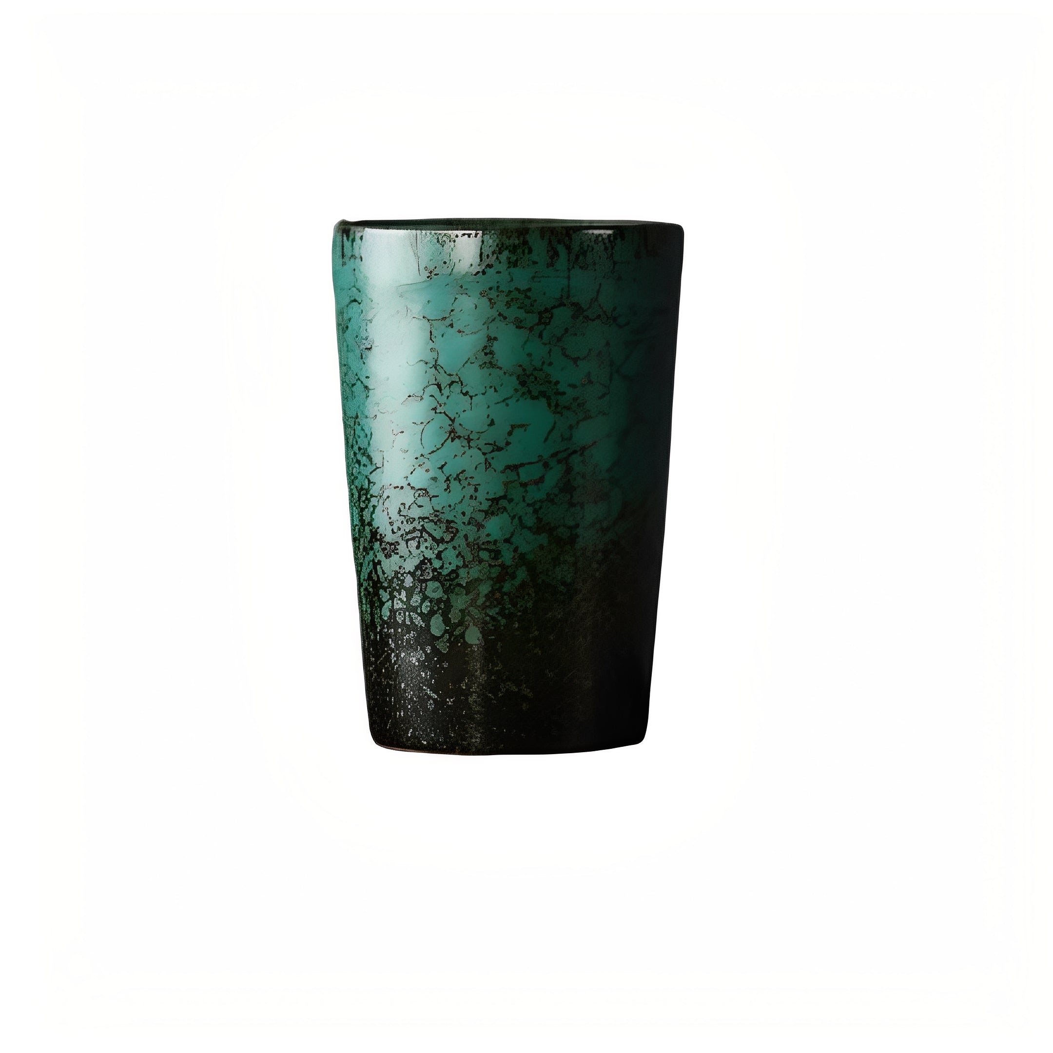 The Zenith Handcrafted Handleless Vessel 370ml : Transformative Teal - Seekcase