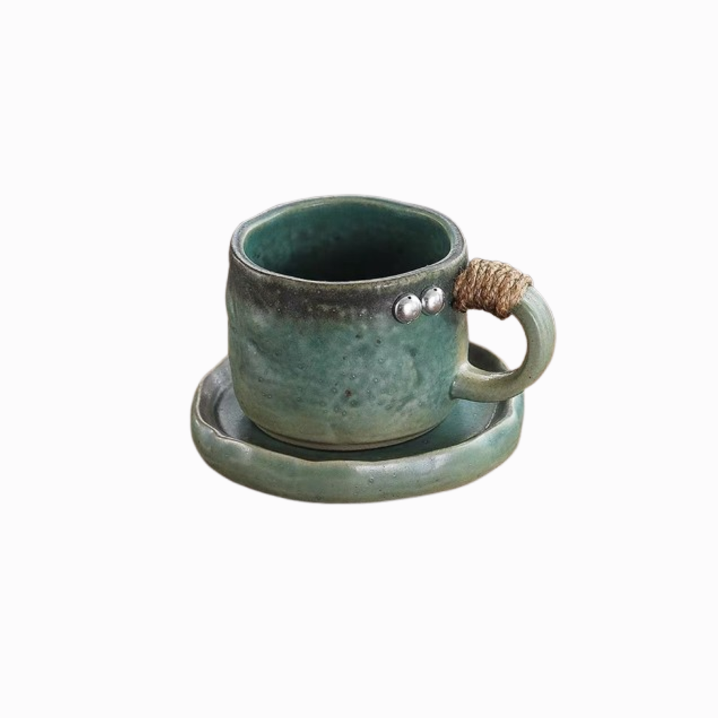 The Relic Handcrafted Cup & Saucer Set 250ml : - Seekcase